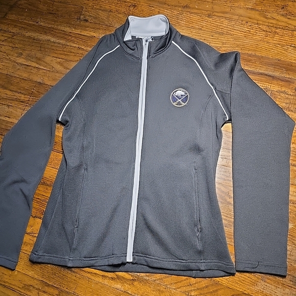 Buffalo Sabres Womens Meduim Zip Up Performance Jacket - Picture 6 of 7